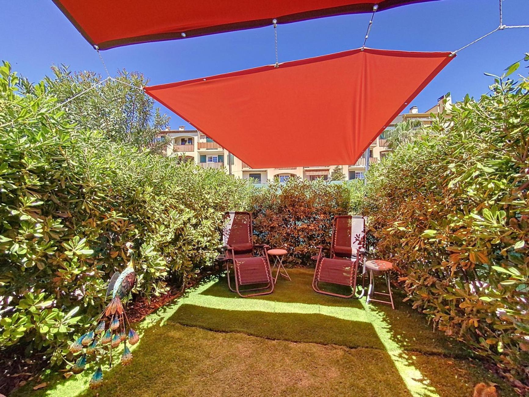 Cosy, Wi-Fi, Jardin & Parking, Jasmins Studio En Cote-D'Azur Vallauris Exterior photo